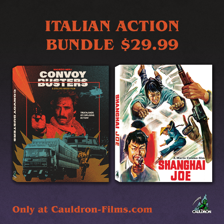 Italian Action Blu-ray Bundle (Convoy Busters limited edition / Shanghai Joe limited edition)